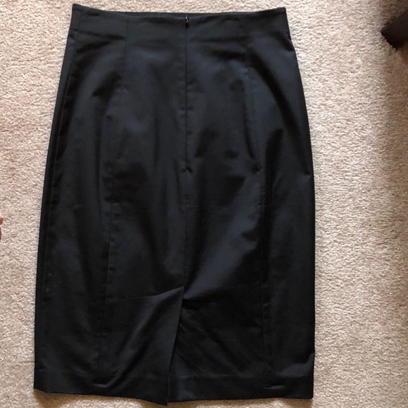 Ann Taylor Black Pencil Skirt, B22 - Picture 4 of 8